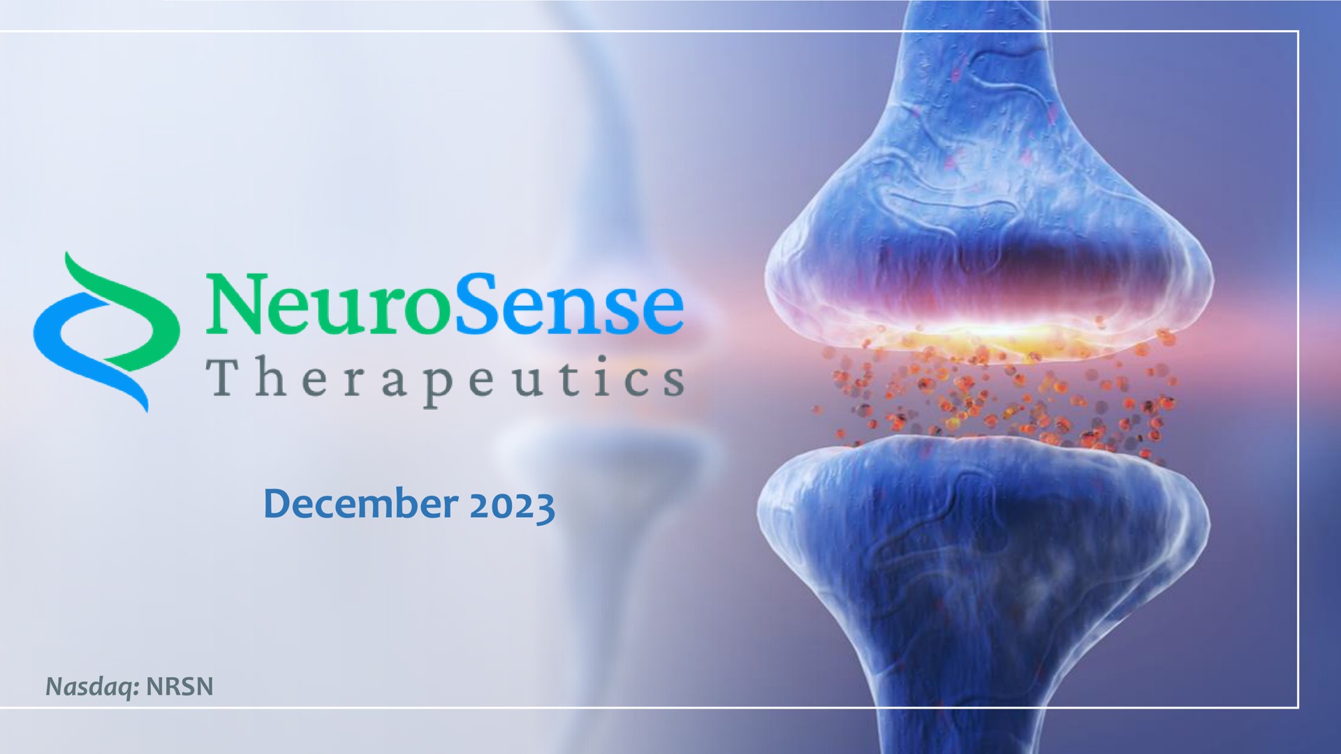 NeuroSense Therapeutics